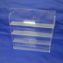 Imported transparent acrylic wall-mounted nail polish display stand Cosmetics display stand Nail polish display stand wholesale