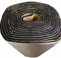 Automotive heat insulation and sound insulation material with adhesive aluminum foil truck van hood door car bottom tail box sound insulation cotton