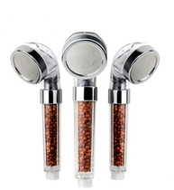 Small shower head shower booster single head water saving negative ion hand shower head hand spray water purification special price spike