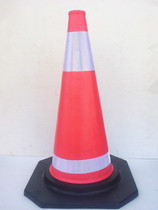 Wholesale plastic road cone rubber square cone road cone stop car cone roadblock road cone