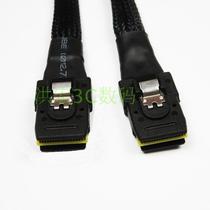  Mini SAS line array card SFF8087-8087 Server backplane Mini SAS data cable 0 5 meters 70CM