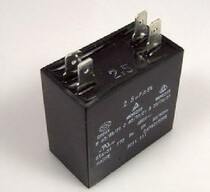 CBB61 450v 2 5UF plug capacitor air conditioner external fan capacitor four plug capacitor original