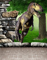 New 3D childrens photography background picture studio childrens photo three-dimensional theme background paper 3D-002