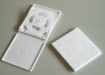 High quality DVD CD box CD box can be inserted into the cover milky white PP box four pieces factory direct sales