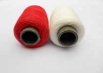 Handmade accessories coarse cotton thread needle and thread quilt cover cotton thread quilt thread cotton garment made of special thread red and white small Roll 1