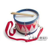 Orff Children Percussion Instrument School Kindergarten Performances Play Teaching Aids Adjustable Small Army Drum War Drums