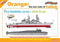Spot] 1:700DRAGON Veron 7114 US Ingersol destroyer Russian Delta submarine