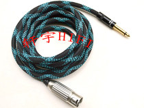 6 5 sophomore core 6 35 to Kannon female XLR balance line microphone line live connected sound card speaker line