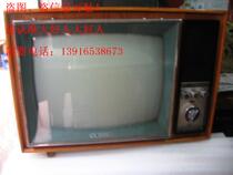  Special new 16-inch Venus brand old wooden shell black and white TV machine has been out ]