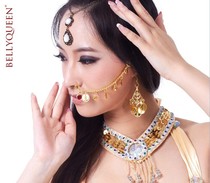  Belly Dance nose chain Belly dance performance costume suit Jewelry accessories Coin Indian dance nose chain