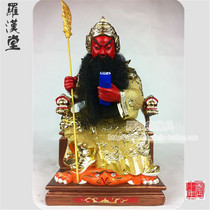 Popular Wenwu Guan Gong God of Wealth Sha Jinjalan Bodhisattva Business Guan Diye Statue God of Wealth Buddha Statue Buddha Statue Collection