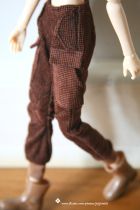 Crimson corduroy pocket pants momomoko Blythe wasteland jerryberry fr sold out