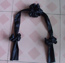 40 thick cloth portrait black yarn 12-inch portrait flower 1 meter long and 12-inch folded