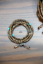 Haixin Buddha Buddha beads bracelet Buddha beads bracelet string to ward off evil sandalwood Buddha beads Rosary beads to keep peace