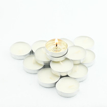 Darent 7g Ghee Candle Smoke-free and tasteless 2-hour Aluminum Shell Birthday Candle 50pcs