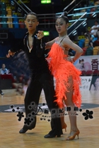 New Century Latin Dance Performance Costume Latin Dance Latin Dance Dress Latin Performance Dress Full Flow Su Bright Drill