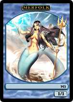 M3 card MTG MTG MDM metal derivatives Season 9 - Mermaid