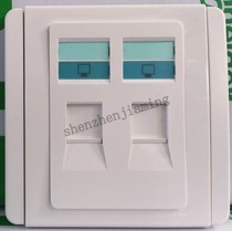 Schneider Chwins E3000 Metrowhite Series Two-bit computer socket Two-position network socket