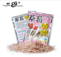 Old ghost bait Strawberry flavor crucian carp bait comprehensive bait Wild fishing reservoir large plate crucian carp bottom fishing floating fishing 100 grams