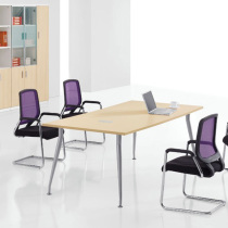 Shanghai office furniture conference table simple modern negotiation table conference table conference table steel frame conference table