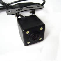 Square external HD CCD car camera reversing camera with LED light night vision ruler 170 °