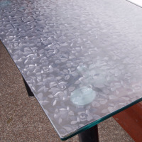 Super transparent PVC tablecloth soft glass plastic tablecloth transparent tablecloth soft plastic pad