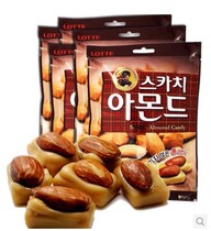 South Korea Sugar Korean Almond Sugar Lotte Scottish Almond Sugar Scottish Sugar 90g