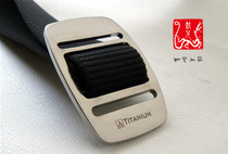 Titanium brother top-quality mens outdoor belt quick-drying pure titanium tactical waist buckle belt rescue nylon belt multi-function