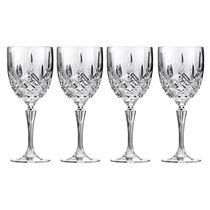 A set of Waterford Watford Crystal Multi-purpose Wine Goblets-Red and White Wine and Soda