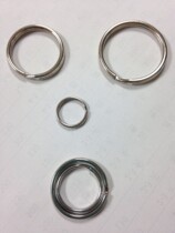  Key ring Key ring Car key ring Key ring keychain Iron stainless steel color key ring