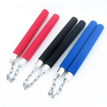 Special childrens ladies practice safety sponge nunchaku multi-color second stick beginner performance nunchaku