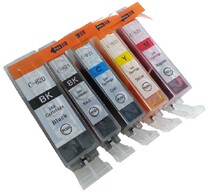 For Canon 820BK 821BK 821C 821M 821Y cartridge IP3680 IP4760 with chip