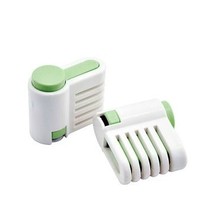 Double share cake shaper layered device slicer stainless steel spring a pair of 2 pcs