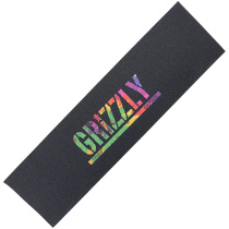 Special GRIZZLY BEAR PROFESSIONAL FOUR-wheel skateboard SANDPAPER colorful wear-resistant ultra-thick non-slip cloth