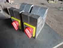 Magnetic v type frame magnetic V type block crossed V type iron manufacturer direct sale with spot
