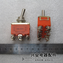 Button Switch TYPE1321 6 Pot 2 Gear 15A Button Switch