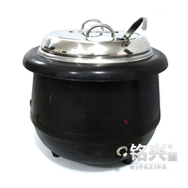 Special price 13L electronic warm soup pot black soup pot heat preservation soup pot self-service soup pot self-service food stove heat preservation porridge pot