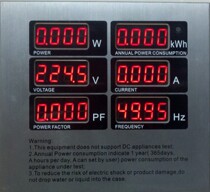 Multifunctional power monitor power meter LED energy-saving lamp tester lamp box special meter AKX06A