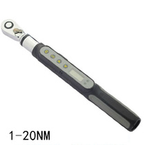 Taiwan imported 1 4 1-20NM electronic digital display torque wrench miniature torque torque DME2-020cn