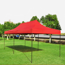 Black gold steel outdoor advertising exhibition folding tent awning awning Sunscreen stall carport