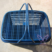  Special offer square bayberry basket strawberry basket grape picking basket 12 kg portable plastic fruit basket mushroom basket with lid