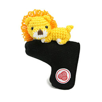 AMIMONO Philharmonic_Hand-woven cute lion golf pusher cover (P613-A)