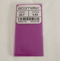 Imported coating thickness gauge calibration sheet calibration thickness sample thickness gauge calibration sheet thickness calibration sheet