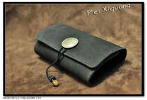 Real Leather Tobacco Deer Leather Single Bucket Handmade Leather Bucket Bag Original Design Vintage Lavish Free Shipping