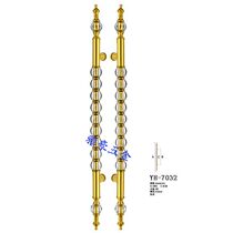 European crystal handle Hotel KTV door Stainless steel handle Wooden door handle Titanium door handle Modern