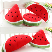Watermelon Fruit Plush Pillow Doll Cushion Creative Sofa Lunch Pillow Gift Rag Doll