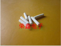 Double-hole high-frequency high temperature resistant insulating ceramic tube outer diameter 4mm inner diameter 1mm High temperature ceramic tube length 18mm