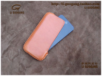  Pure cowhide leather apple iphone5 iphone4 iphone4s mobile phone case(Li Guogang Leather Workshop)
