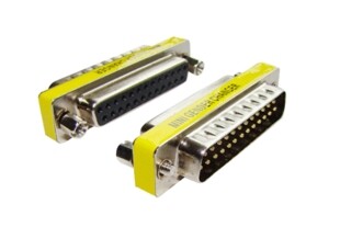 Taiwan head DB25 adapter Parallel port conversion head 25 for hole head 25 male to female head