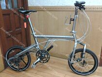 Beijing President bicycle Titanium Birdy Titanium Birdy collectible edition 20 speed titanium alloy bird car display